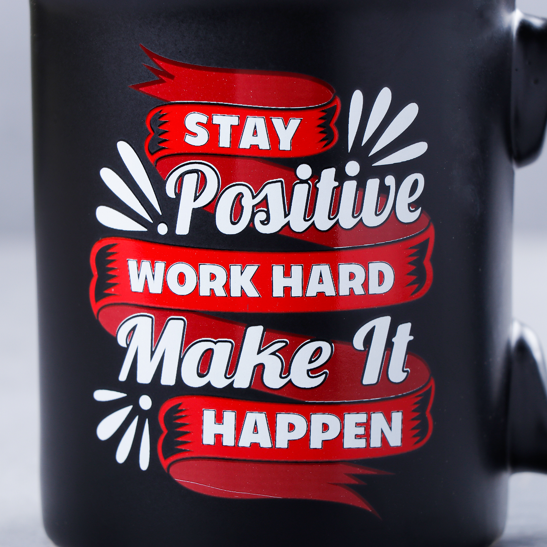 Work Hard Quotation Corporate Mug