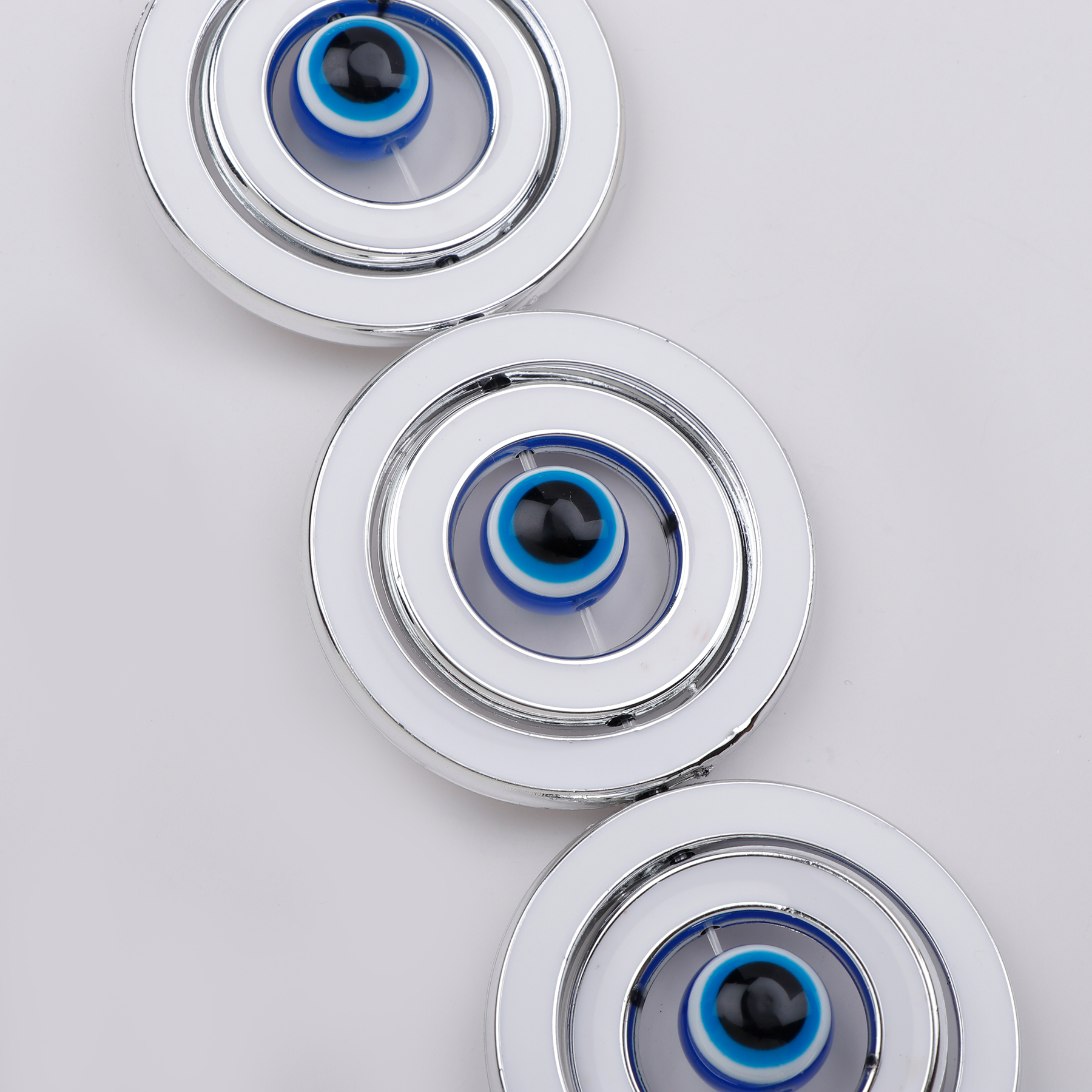 Trio Chained Evil Eye Hanging