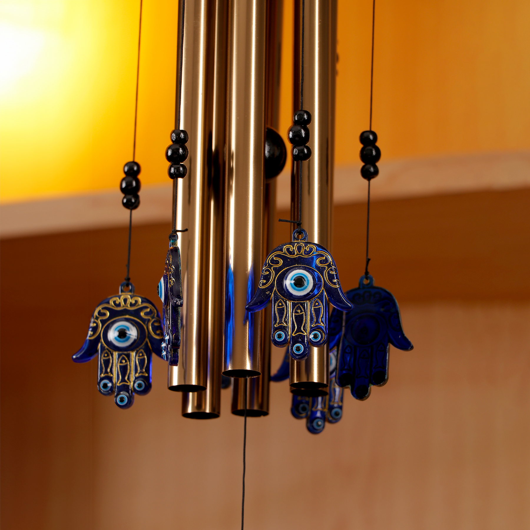 Evil Eye Charm Wind Chime