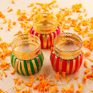 Assorted Tea Light Diya Set