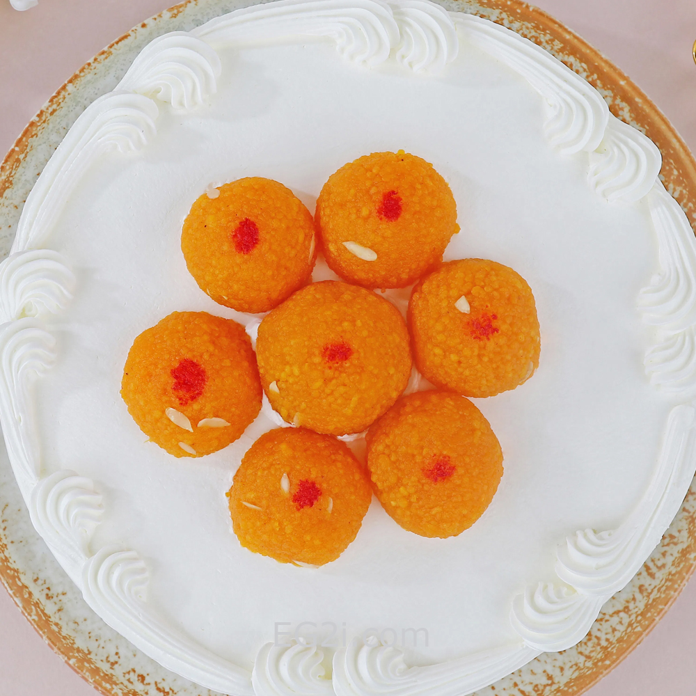 Laddu Cake For Diwali