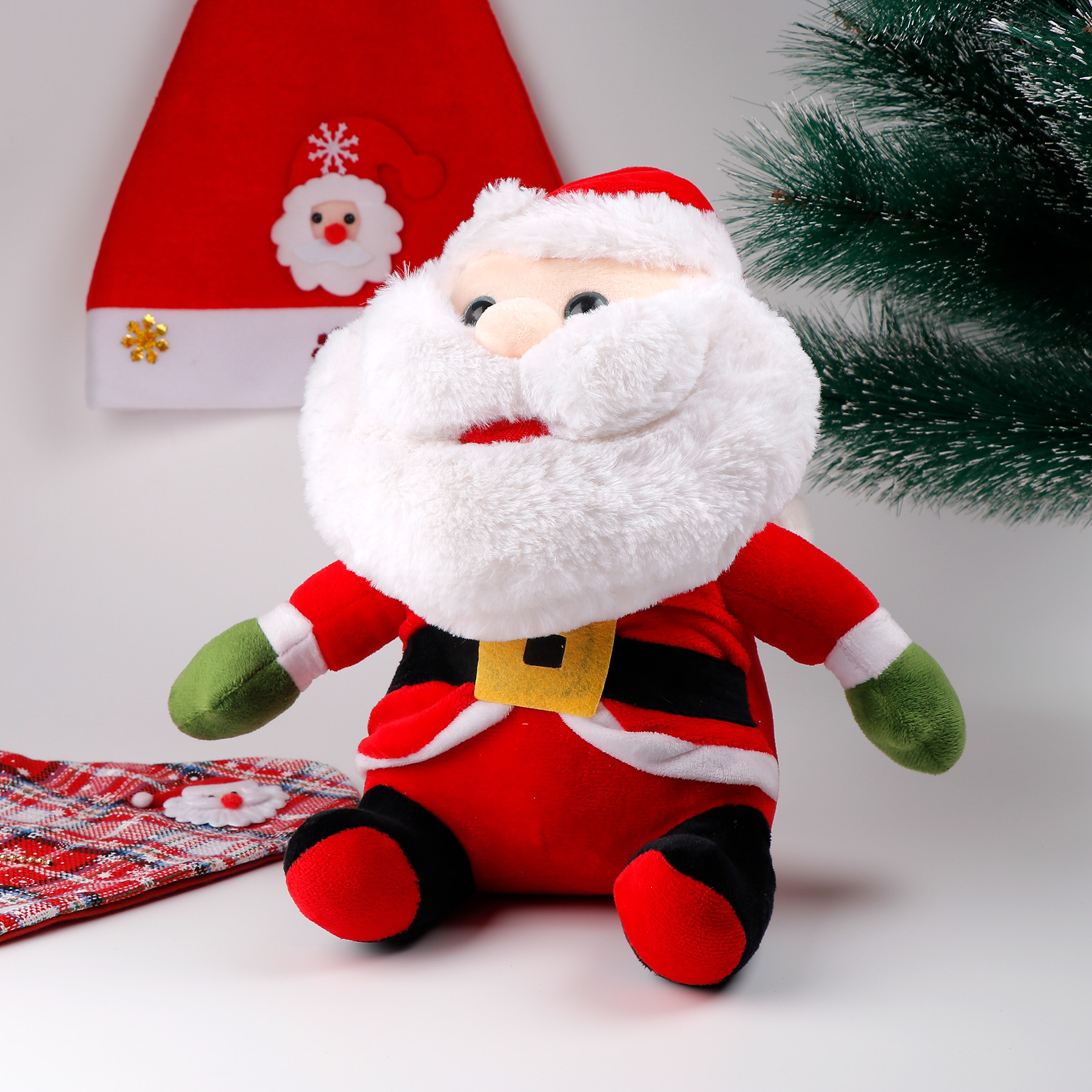 Merry Christmas Santa Soft Toy 27 CM