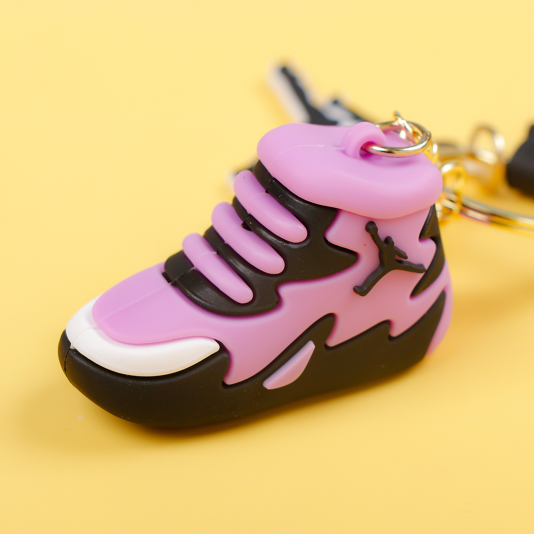 Air Jordan Purple Keychain