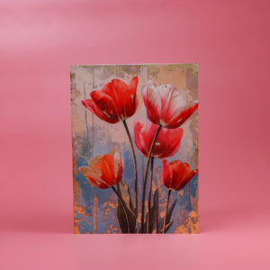 Tulip Garden Seasons Greeting Card Pack of 50