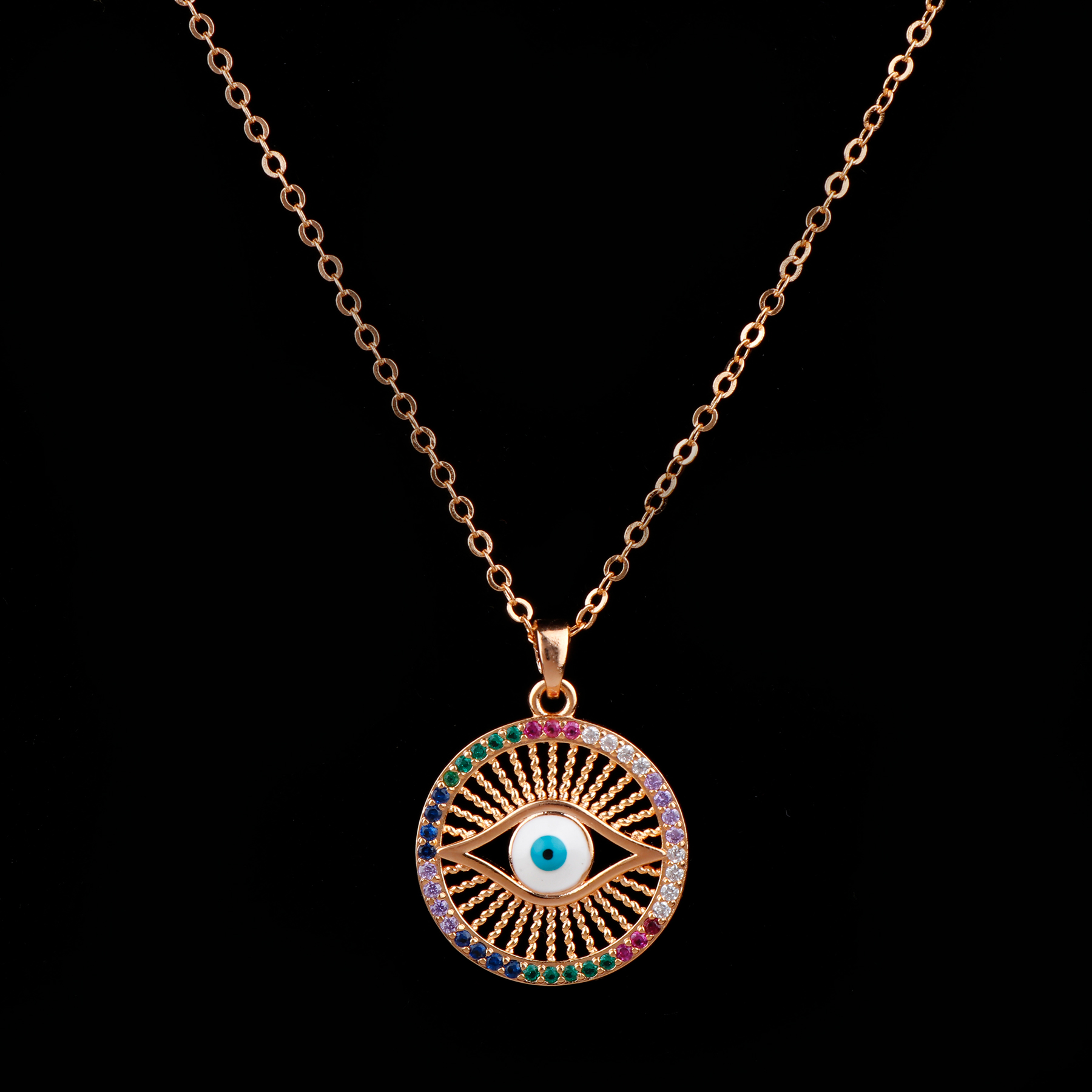 Evil Eye Charm Pendant