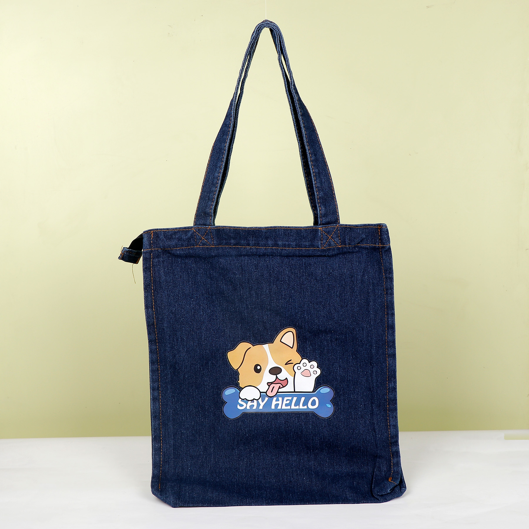 Say Hello! Quoted Tote Bag