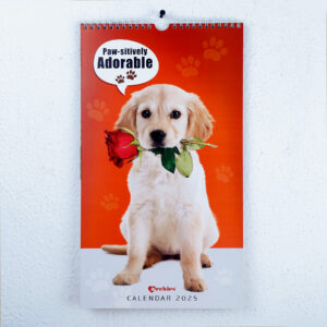 Paw-sitively Adorable Hanging Calendar 2025